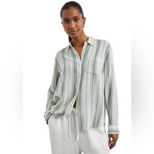 NWT Rails ($199USD / $279CAD) Charli Shirt Catania Stripe
